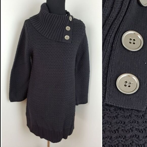 Style & Co Sweater Black Turtleneck - Picture 1 of 3